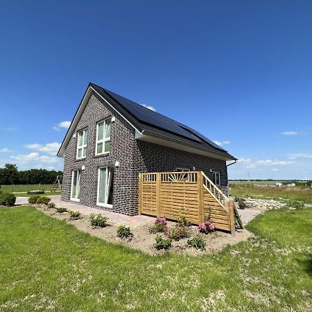 Ferienwohnungen Ebbe Und Flut - Niedrigenergiehaus Elpersbüttel Buitenkant foto