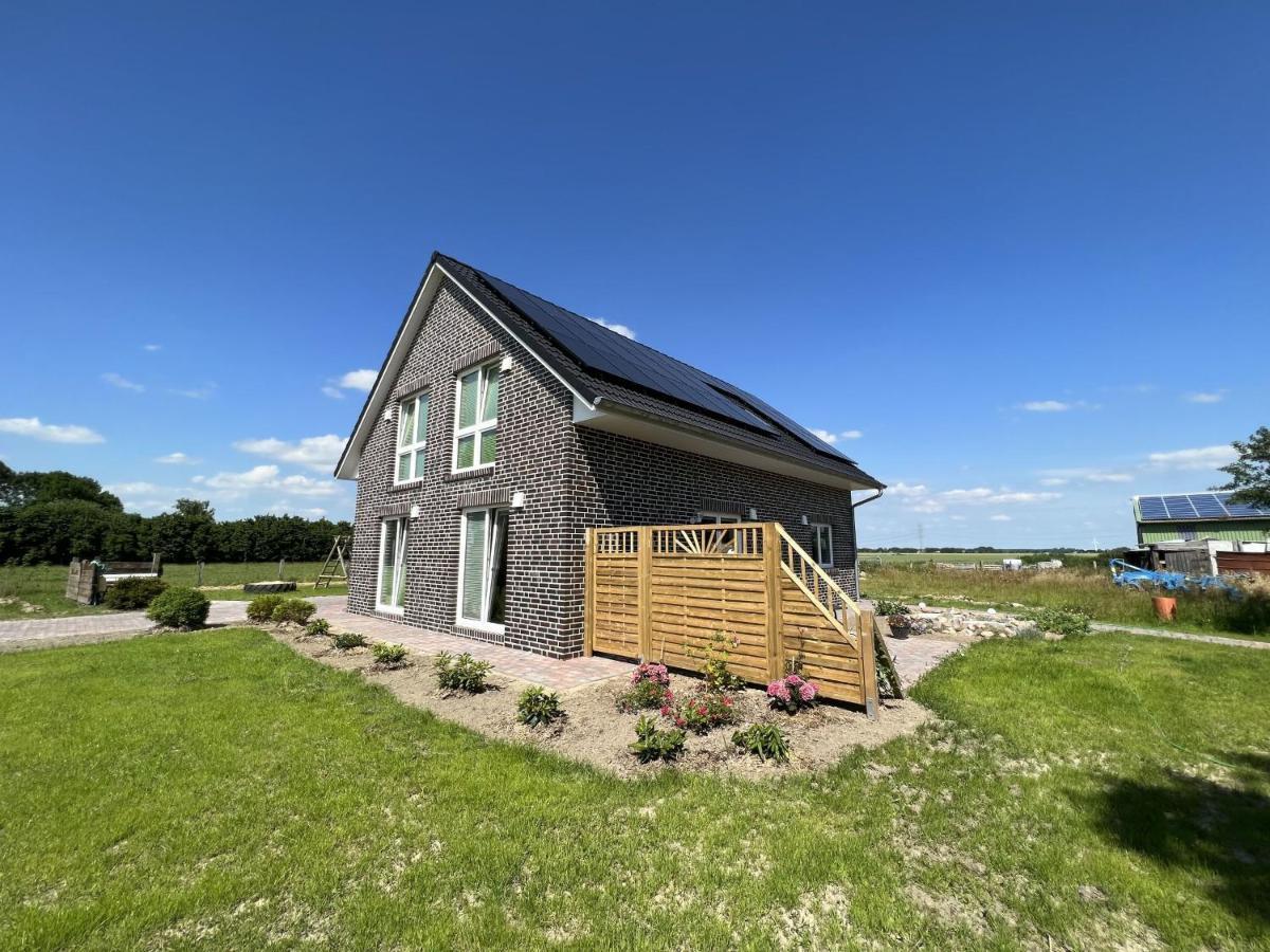 Ferienwohnungen Ebbe Und Flut - Niedrigenergiehaus Elpersbüttel Buitenkant foto