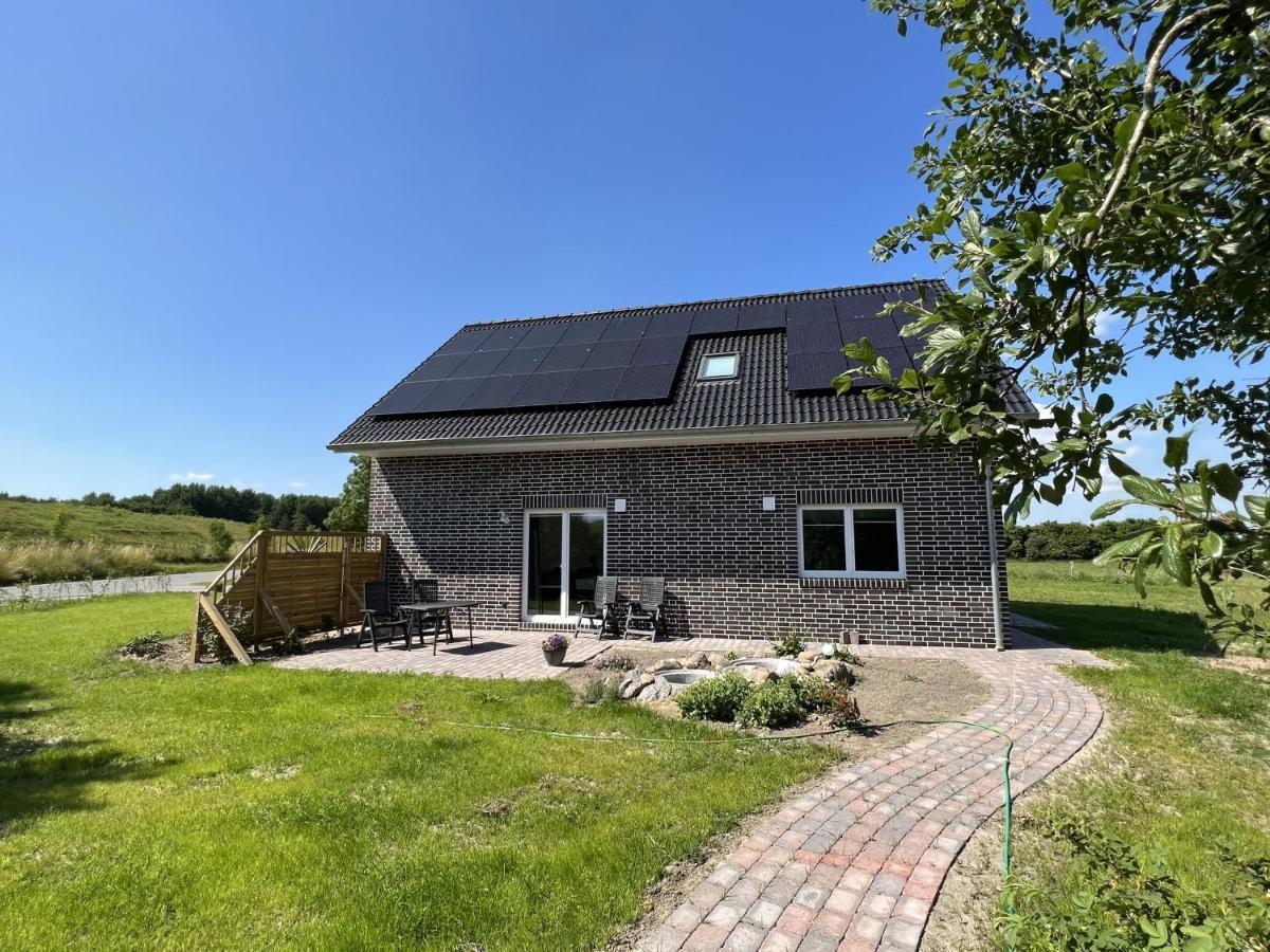 Ferienwohnungen Ebbe Und Flut - Niedrigenergiehaus Elpersbüttel Buitenkant foto
