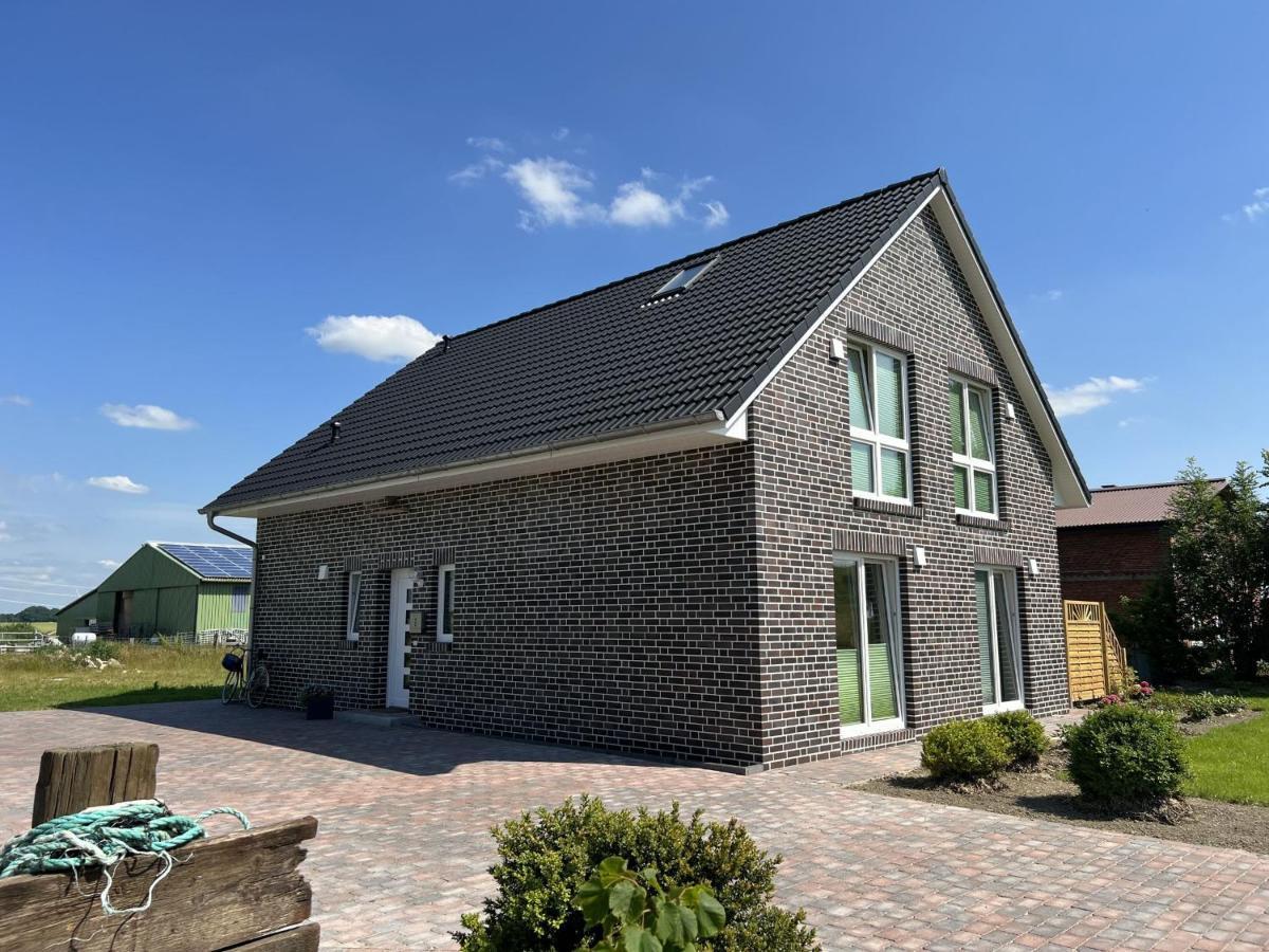 Ferienwohnungen Ebbe Und Flut - Niedrigenergiehaus Elpersbüttel Buitenkant foto